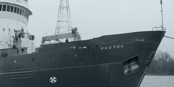 CCGS Hudson work site